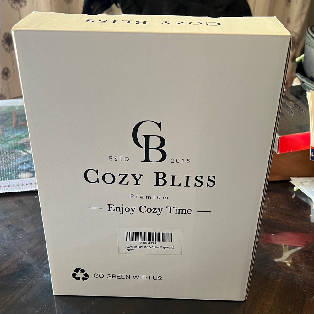 Cozy Bliss Premium Lamb Playground Blanket